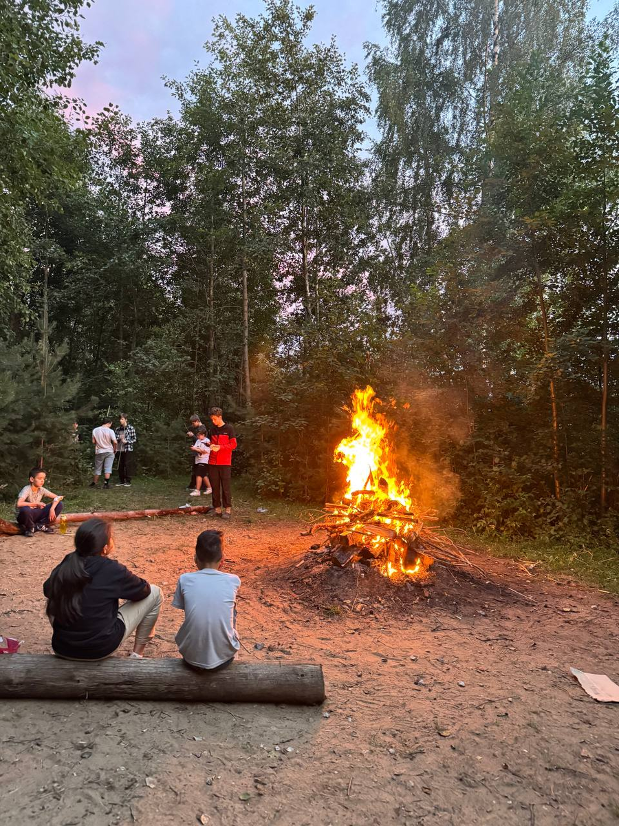 Отрядный костёр