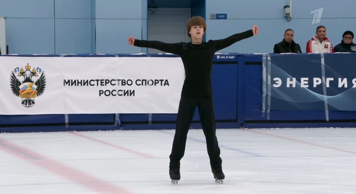 Арсений Федотов. Источник: трансляция Первого канала