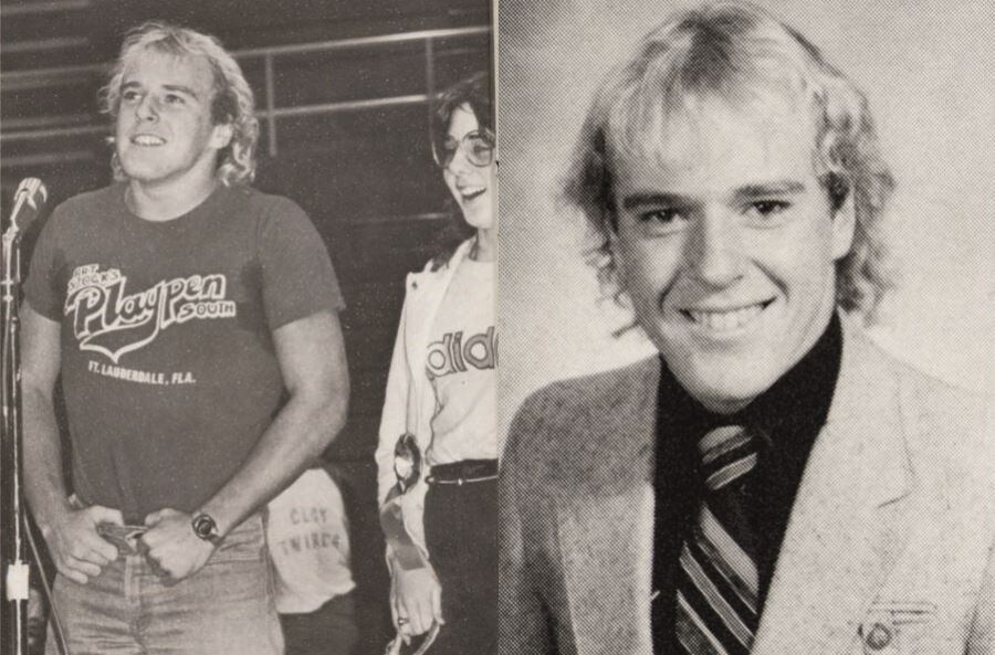 В юности у Дина Норриса была роскошная шевелюра