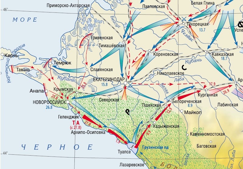 Карта для ориентирования на местности.
