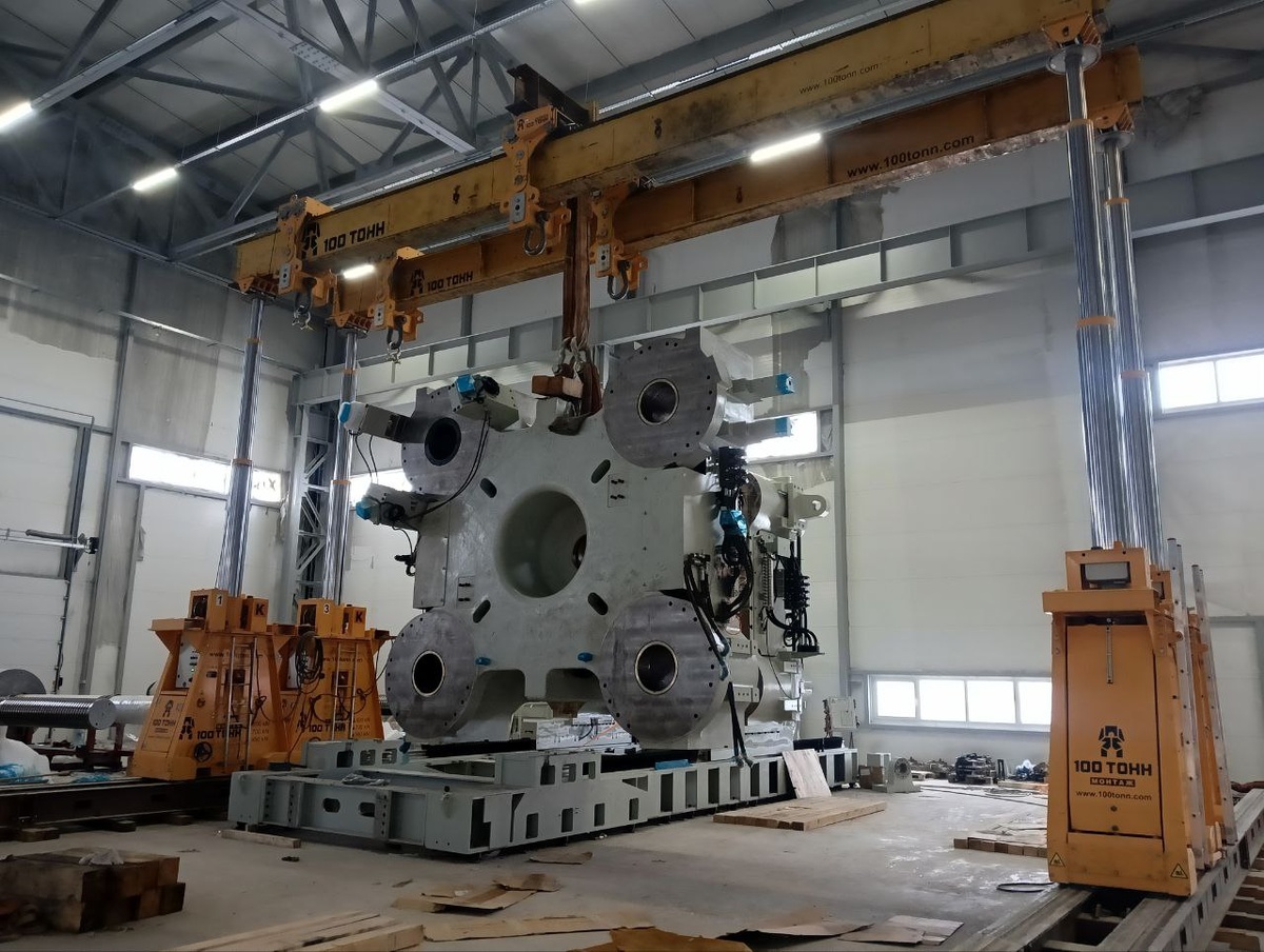 Установка плит термопластавтомата в Татарстане