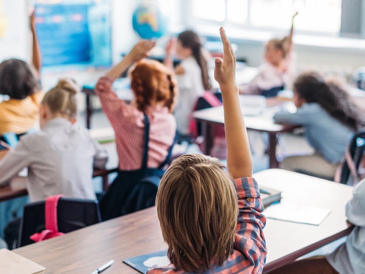    Ученики на уроке в школе© Depositphotos.com / ArturVerkhovetskiy