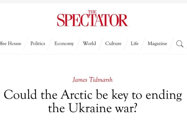     Скриншот статьи с сайта spectator.co.uk.