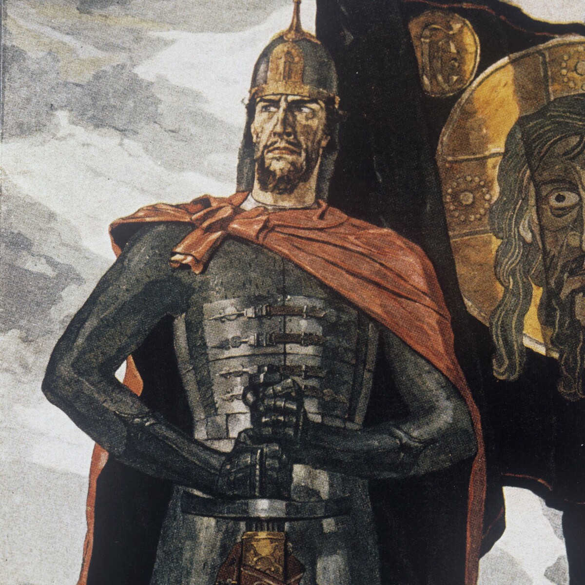 Александр Невский на знаменитом триптихе Павла Корина. (Источник: rg.ru)