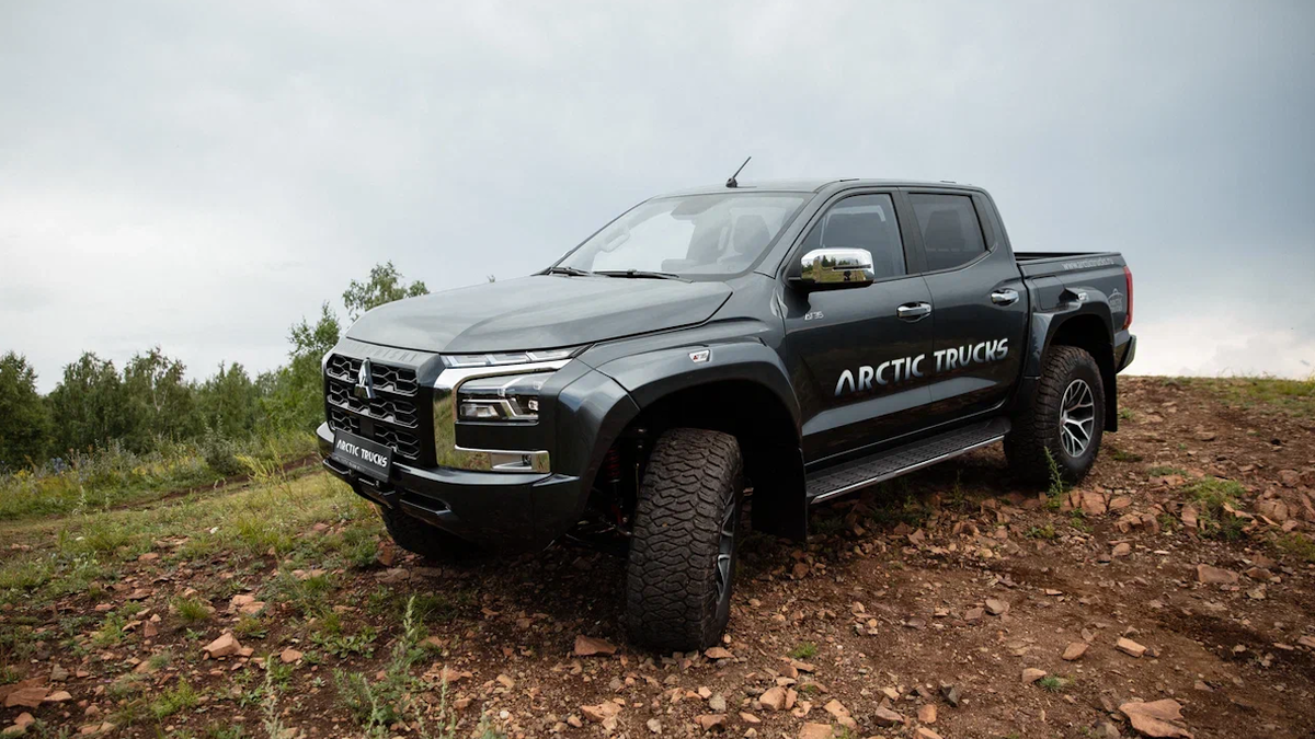    Модернизированный Mitsubishi L200. Фото Arctic Trucks