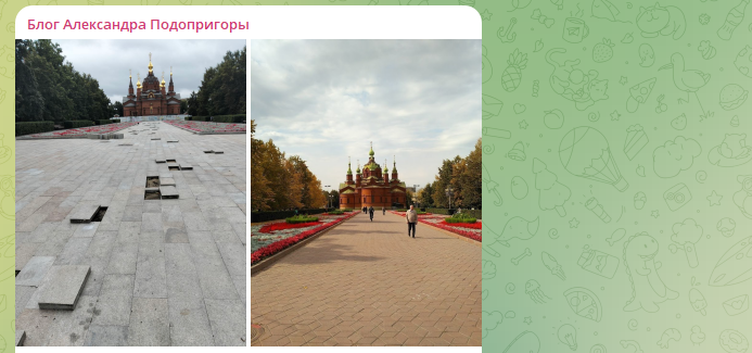    Скриншот тг-канала Александра Подопригоры.