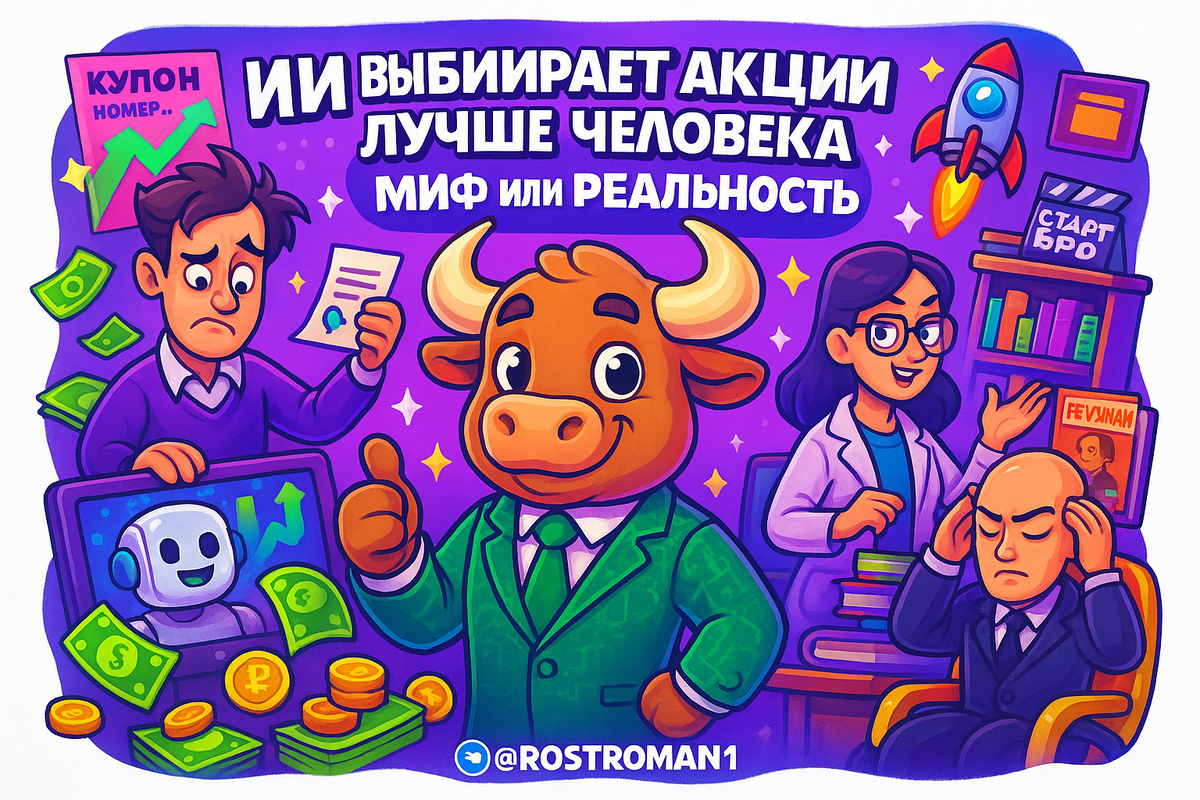    Искусственный интеллект в трейдинге: как заработать на акциях, не потеряв голову и депозит РоСТ | Роман о Системном Трейдинге