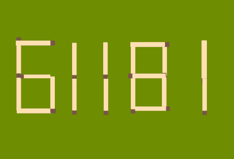 Головоломка со спичками