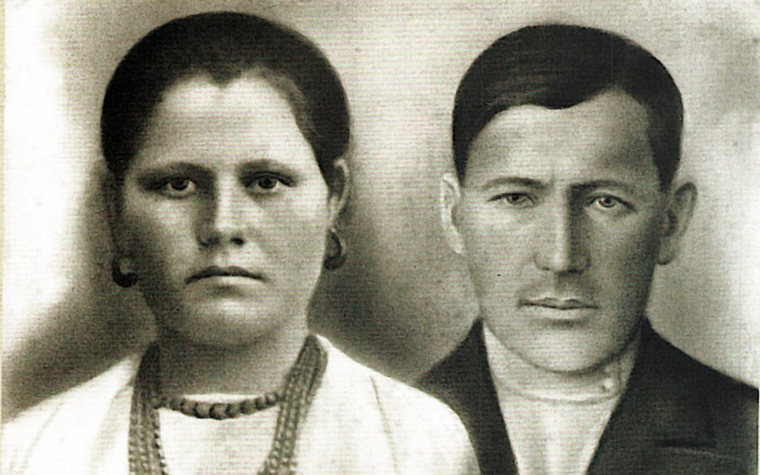 Родители будущего чемпиона.