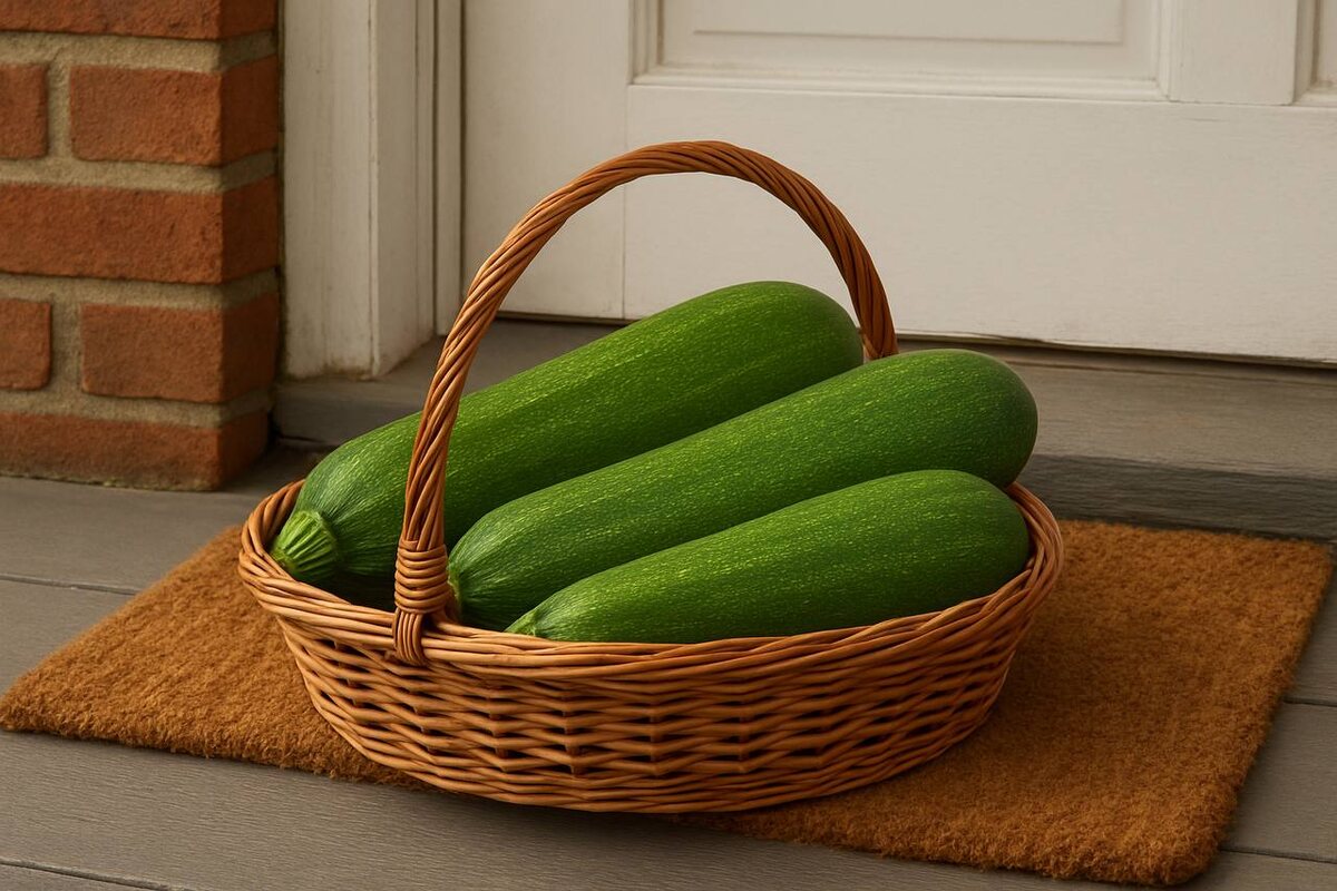 Кабачки в подарок