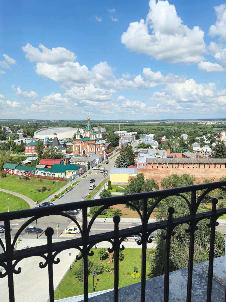 Коломна. Вид на город с колокольни.