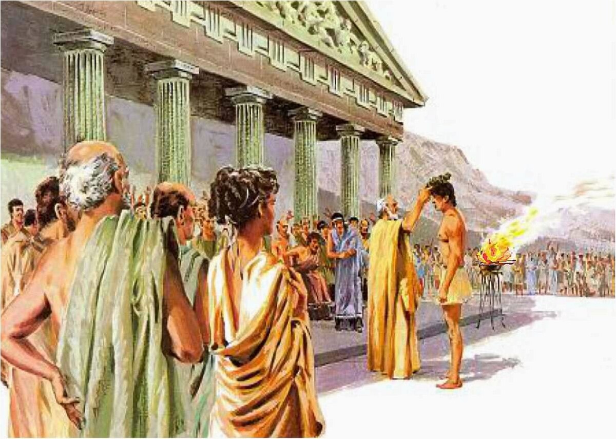 Образ ВН - чествование венками победителей - про наличие и завершение мероприятий, которые объединяли  и связывали многих людей. 