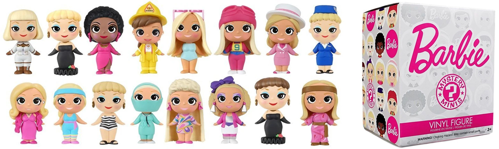  Barbie Mystery Minis by Funko, открытые фотоисточники 