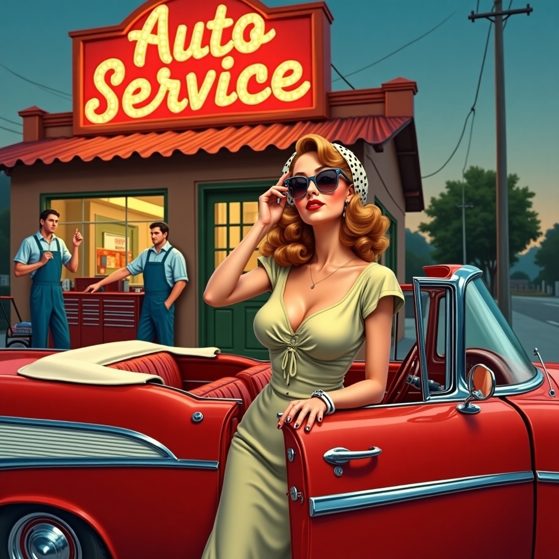 Люблю автомобили в стиле "Корабль Любви"