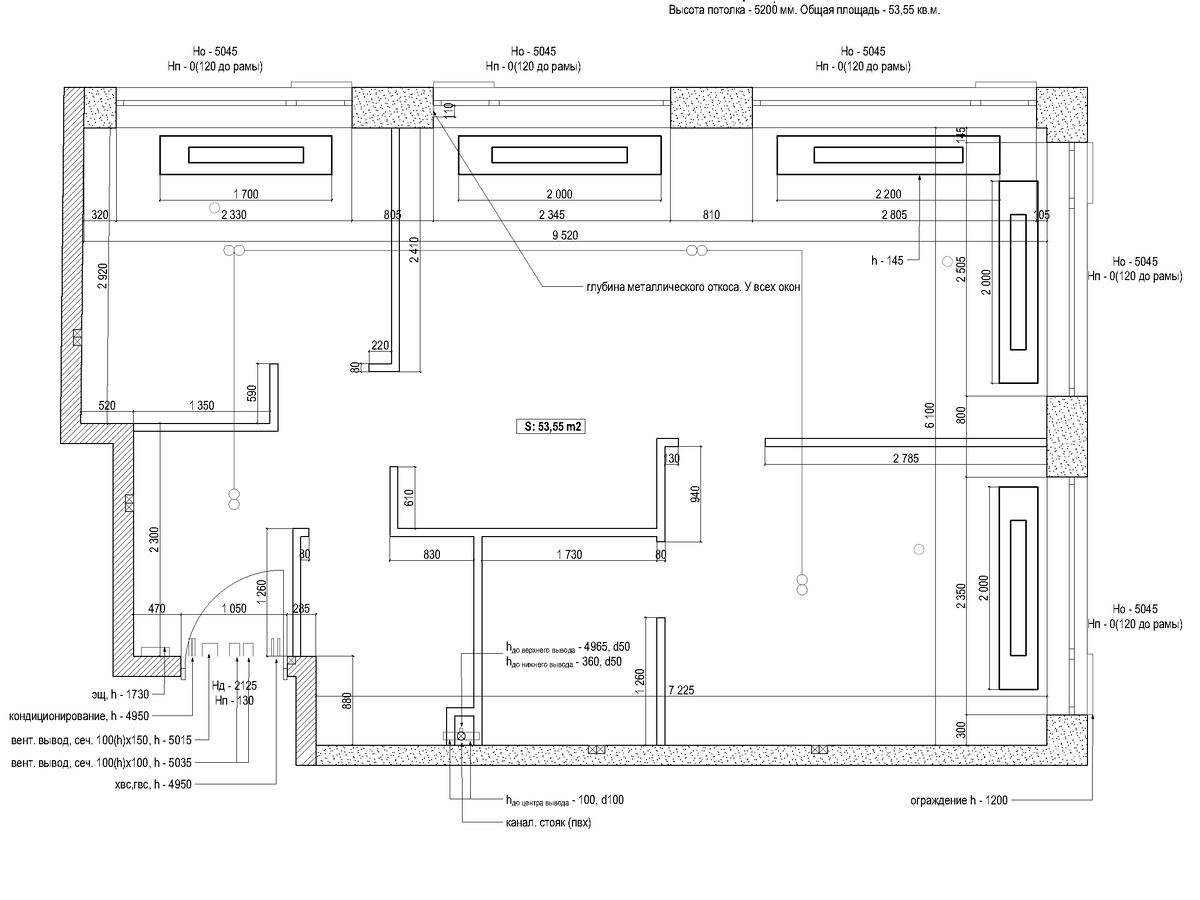 Планировка от застройшика