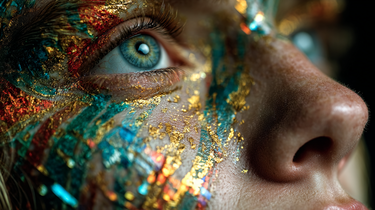 Динамичная визуализация потока мыслей как красивого калейдоскопа