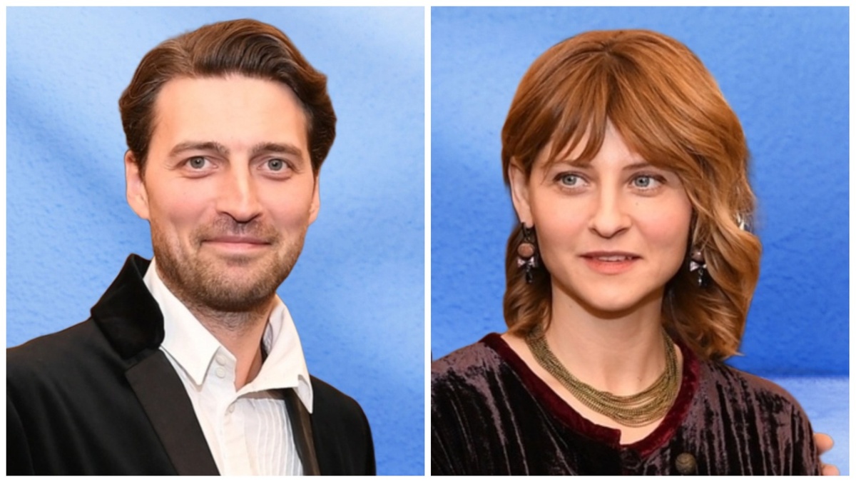 Актер Иван Колесников и его дена Лина Раманаускайте. Коллаж. Автор: Елена Д.