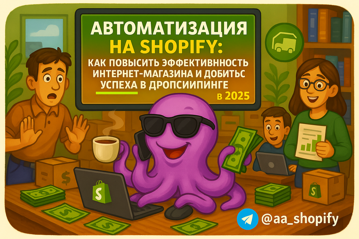    Автоматизация на Shopify: Как повысить эффективность интернет-магазина и добиться успеха в дропшиппинге в 2025 году aa_ecom