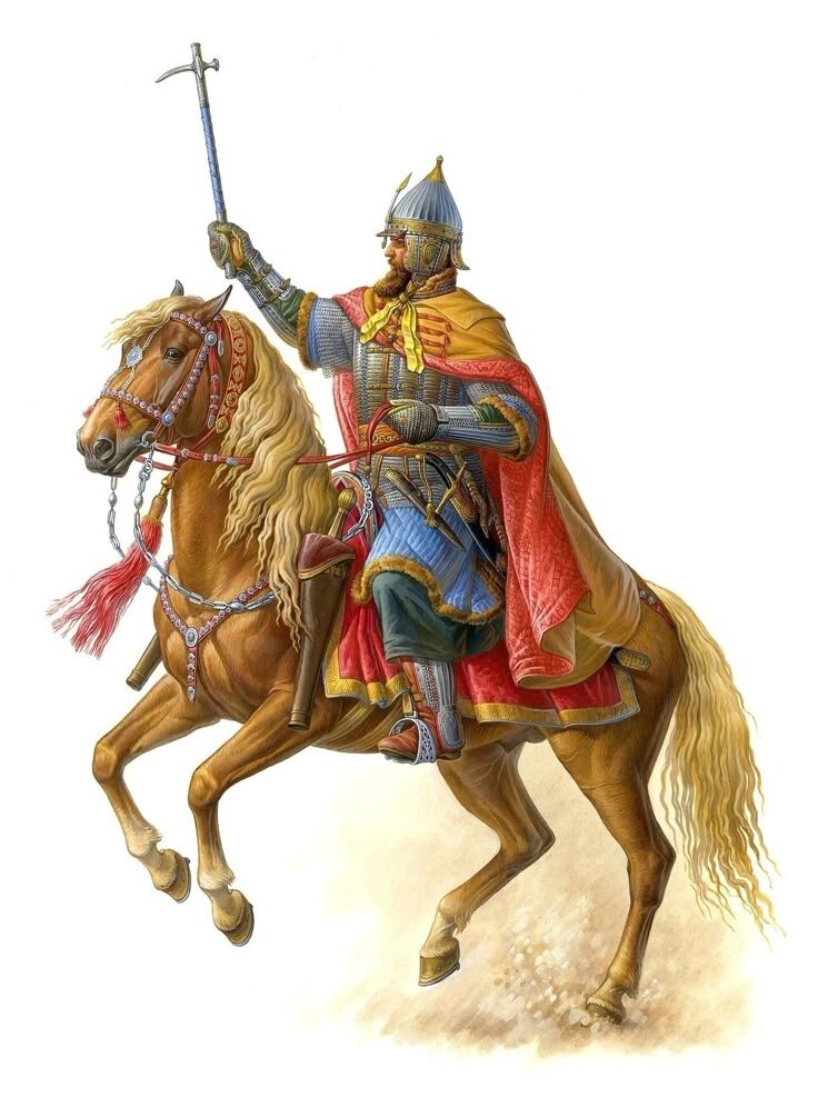 Русский воевода XVII века.