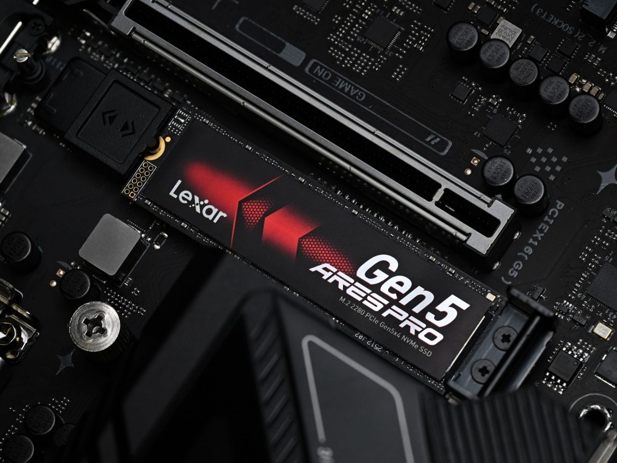    Lexar представила скоростные SSD-накопители Ares Pro с интерфейсом PCIe 5.0