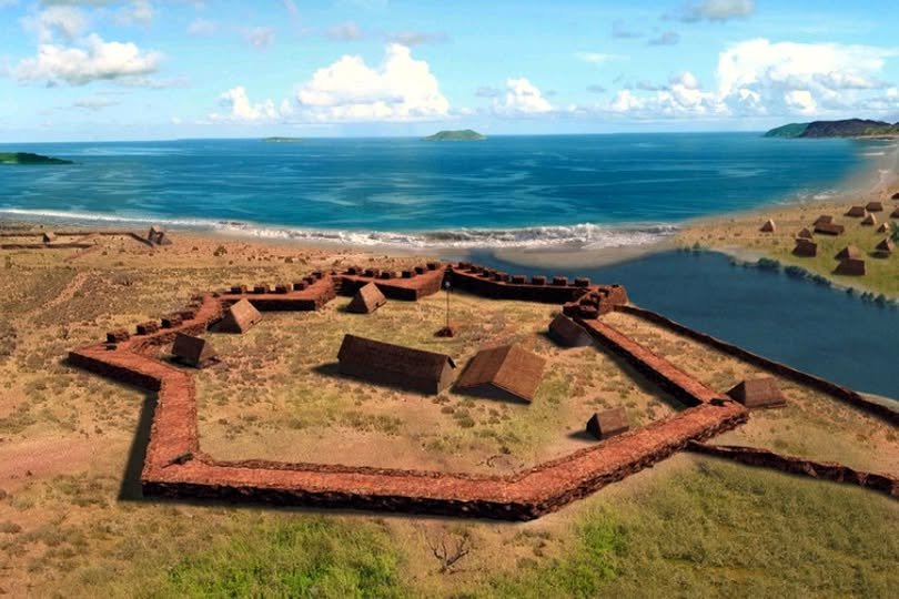 Развалины форта Елизаветы на Кауаи