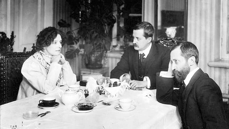 Зинаида Гиппиус, Дмитрий Философов и Дмитрий Мережковский. 1920 год.📷Фото: Карл Булла