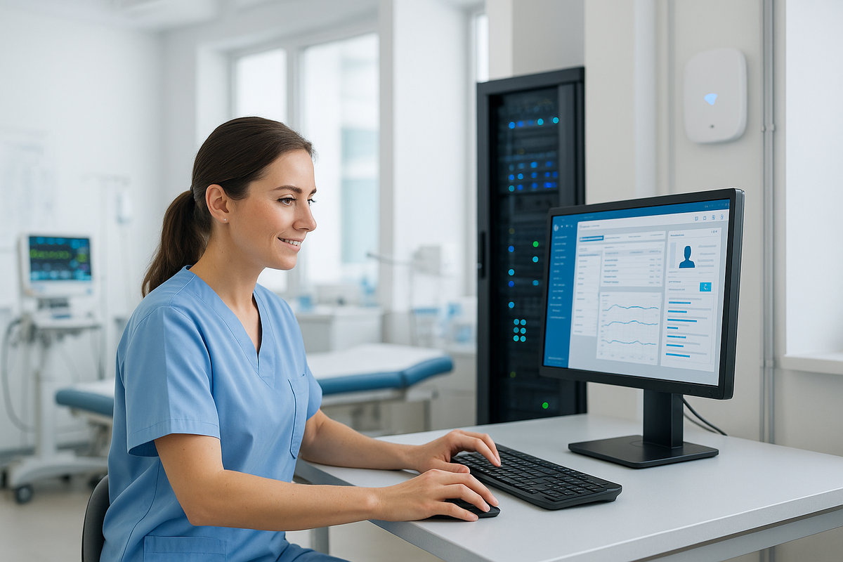 ИТ-инфраструктура для сети мед клиник