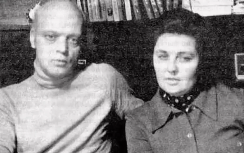 Владислав Дворжецкий с женой Натальей