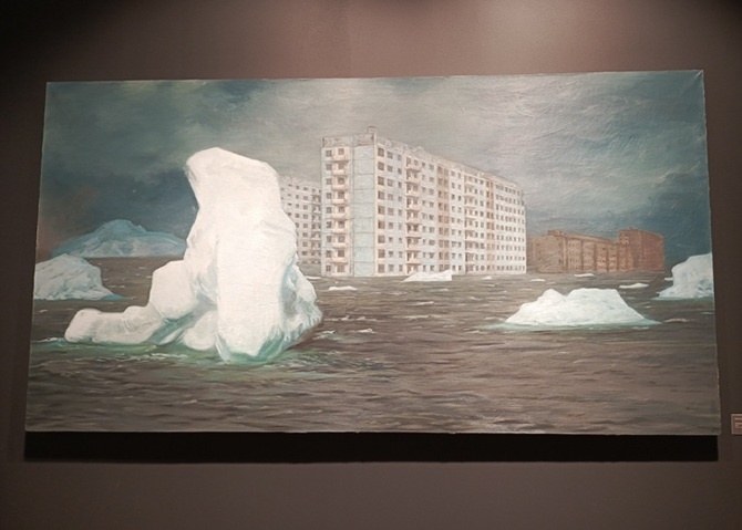 Антон Кузнецов. Айсберги 3. 2024. Холст, масло