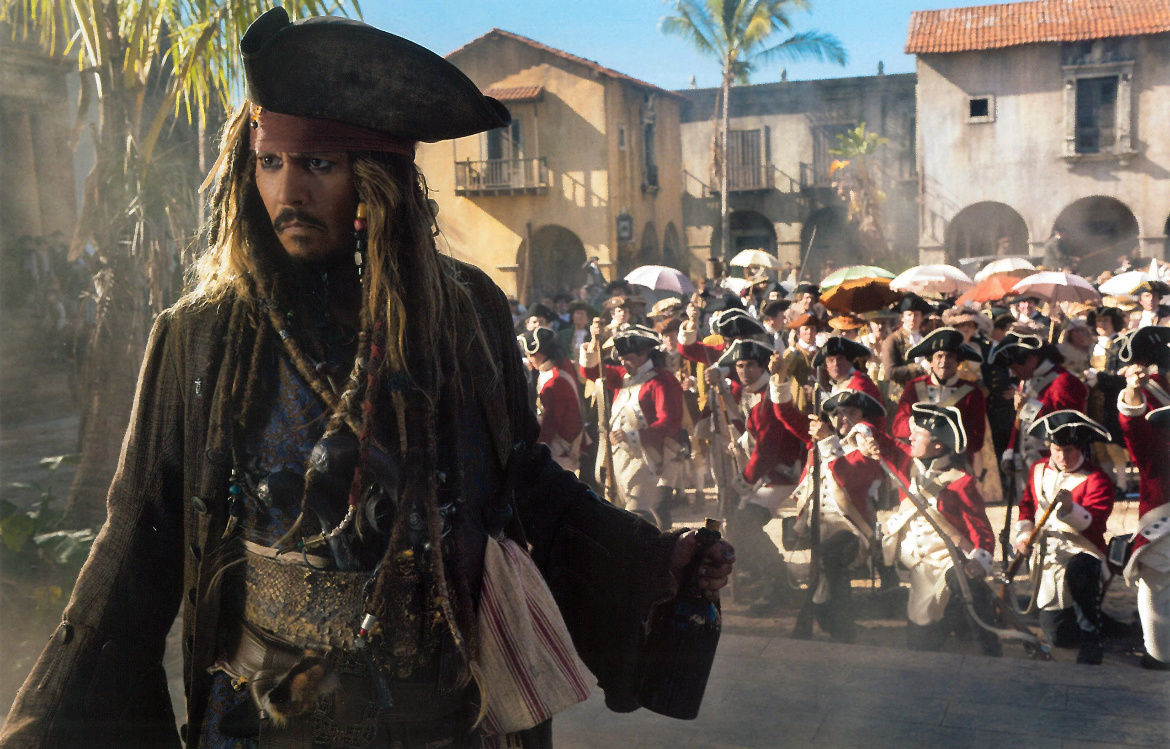 Кадр из фильма «Пираты Карибского моря: Мертвецы не рассказывают сказки», 2017, США.