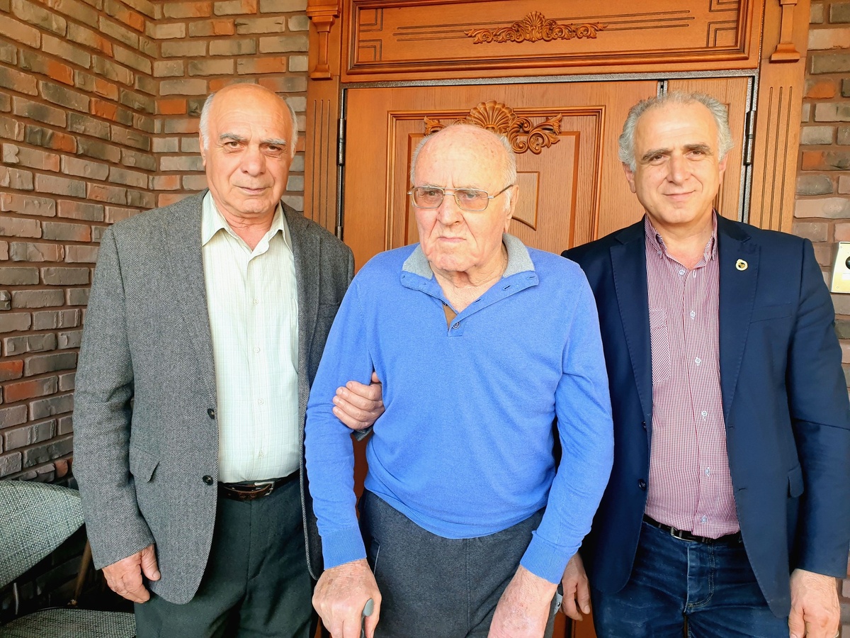 Леонид (Лёсик) Чуаз, Семён Адлейба и Давид Дасаниа