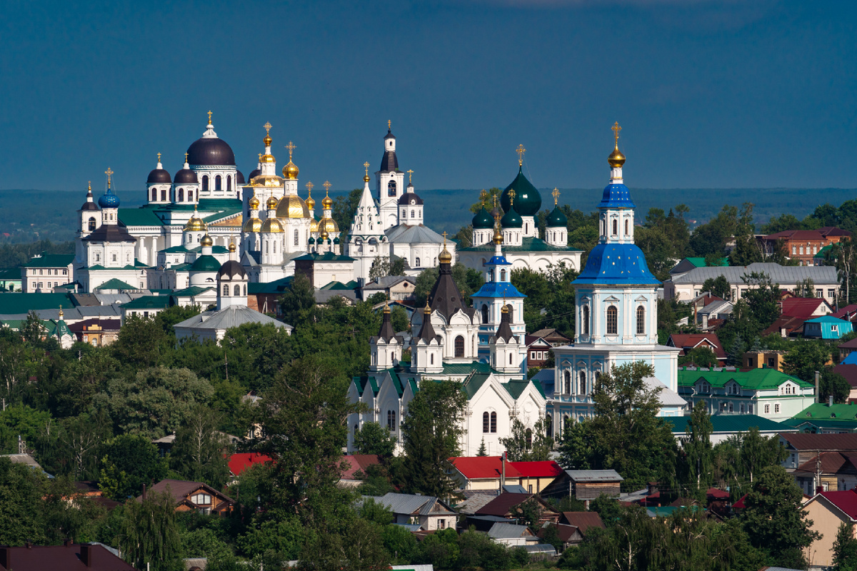 Панорама Арзамаса. Фото: WildPea/Wikimedia