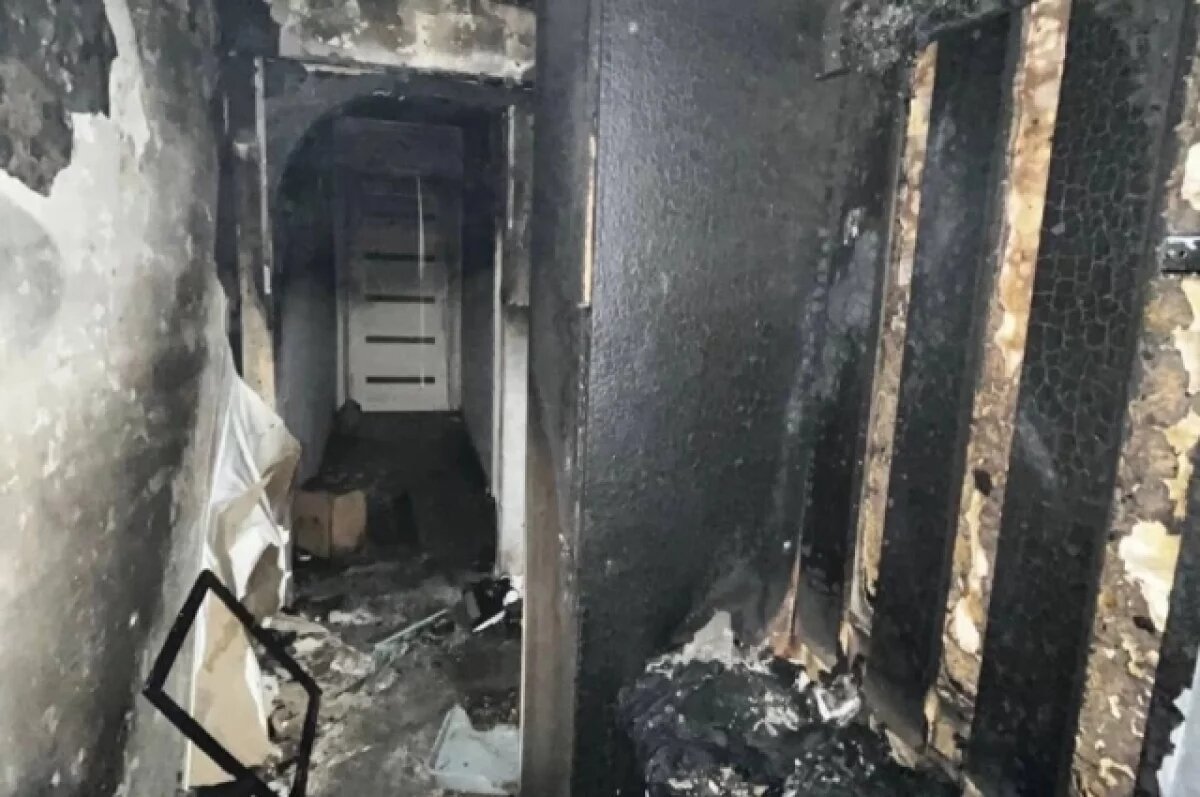    На пожаре в Заволжском районе огнеборцы спасли двух взрослых и подростка