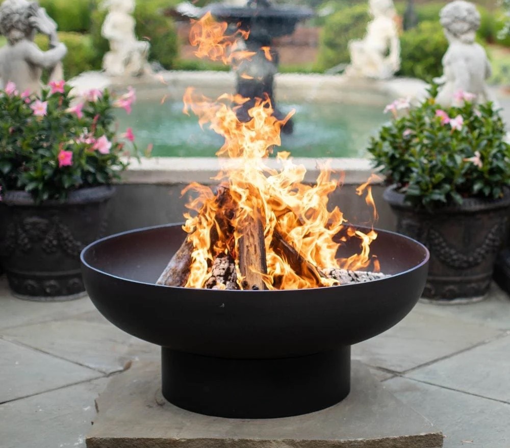 Костровая чаша собственного производства компиании "ТОРИЭЛЬ"