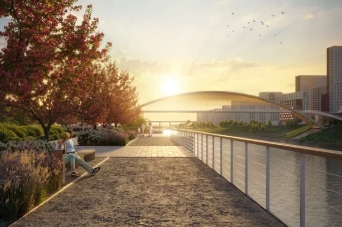    Новый пешеходный мост через Туру спроектируют крупнейшие застройщики