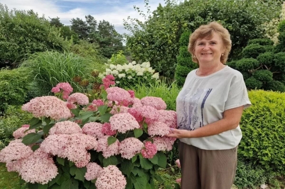    Тамара Шпилина занимается собственным садом уже 25 лет