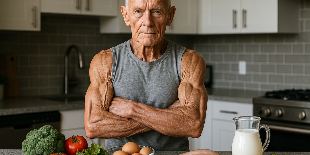 Молочка и еще 3 категории продуктов – яд для мужика: Сухой как вобла, но мускулистый дед объяснил на пальцах, как не уйти в 60