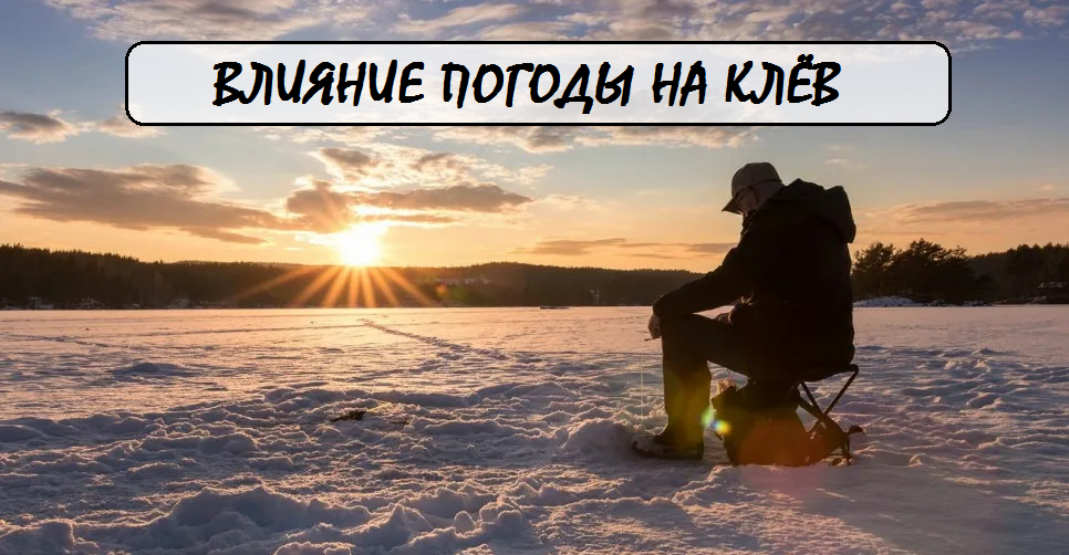 ❄️ Влияние погоды на зимний клев: Давление, ветер, температура, осадки ❄️