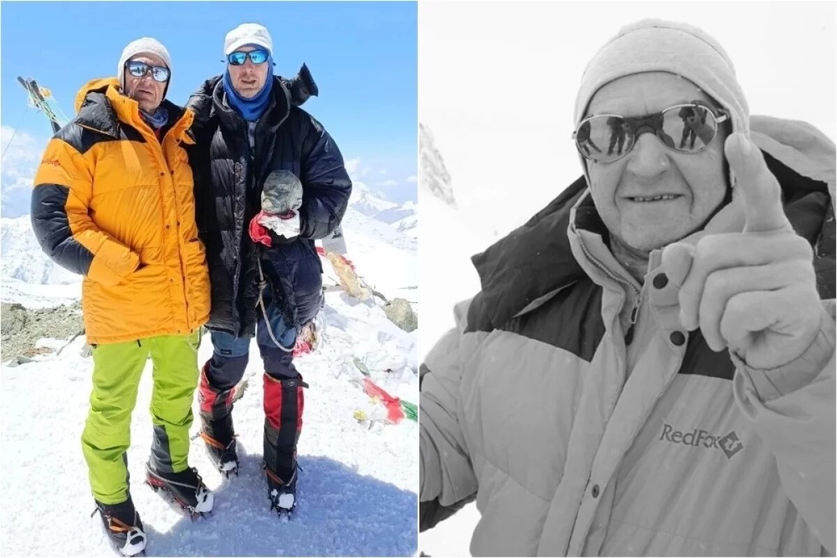    66-летнему заслуженному мастеру спорта России стало плохо после восхождения на пик Победы (7439 метров) в Киргизии.