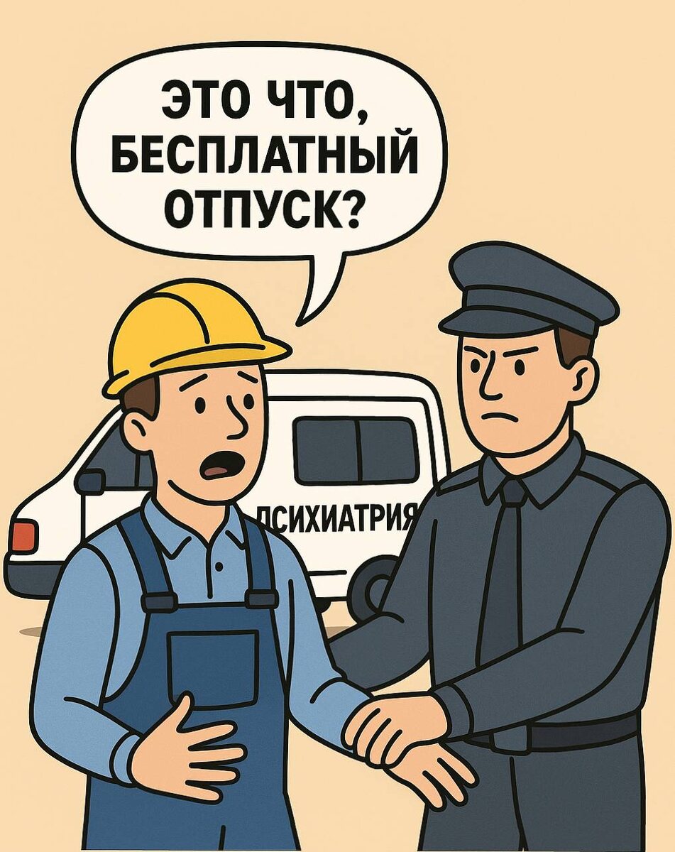 Беспалтный отпуск в лечебнице