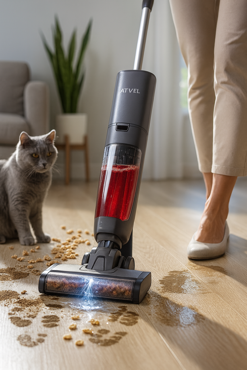 Atvel F16 — вертикальный моющий пылесос