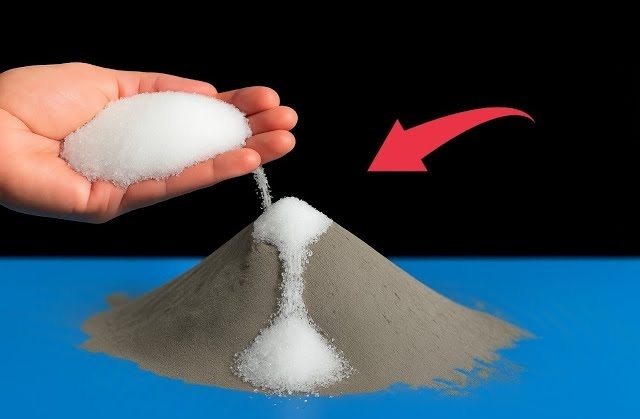 Что получится, если смешать цемент с сахаром или растворенным пенопластом и где можно использовать эти смеси?