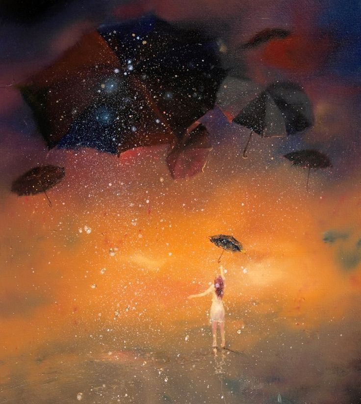 Художник Роман Величко "Звёздный дождь"