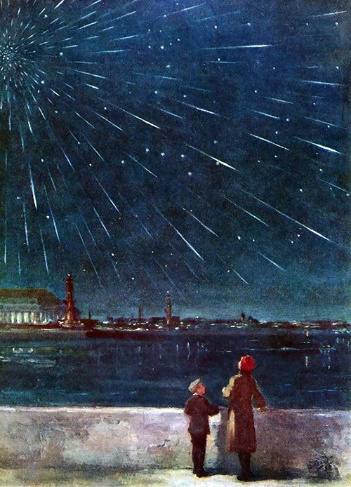 Художник Кольчицкий Николай Михайлович "Звездопад"