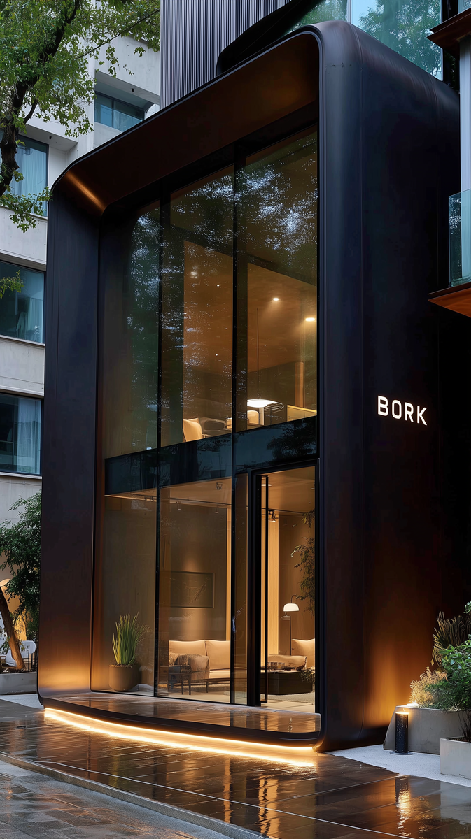 Бутик BORK. Рендеры: KNKO