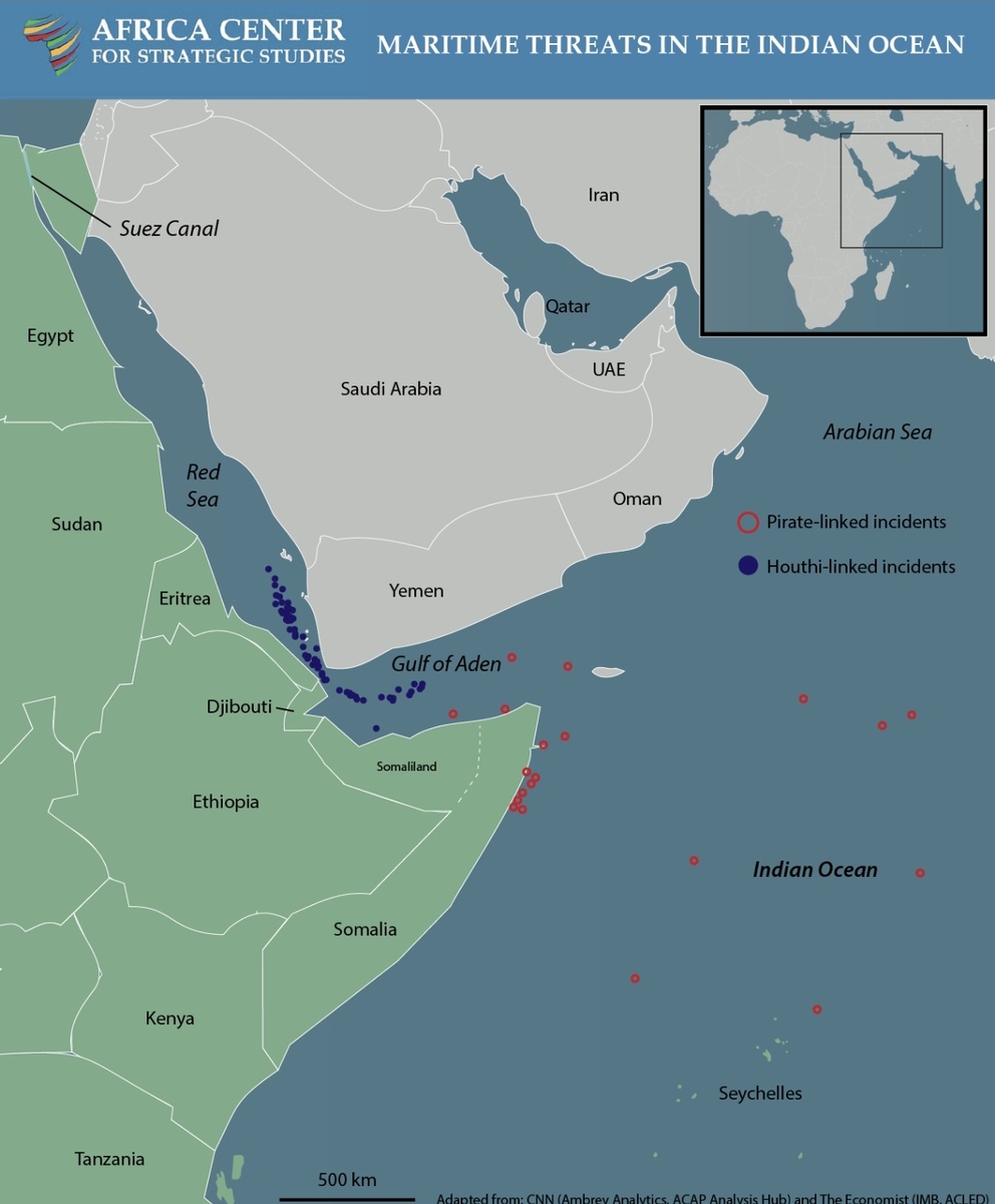 «Последствия атак на безопасность Восточной Африки: риски и зависимость от морских путей»
