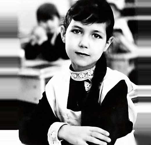 Екатерина Климова в детстве