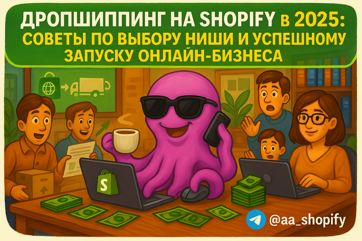    Дропшиппинг на Shopify в 2025: Советы по выбору ниши и успешному запуску онлайн-бизнеса aa_ecom