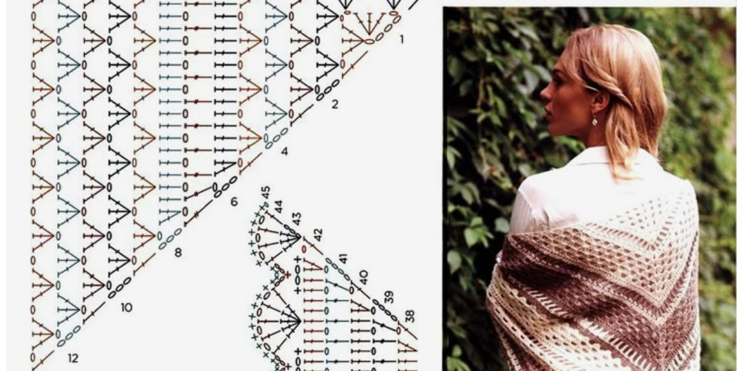 Шаль , старшая сестра косынки ♥️!