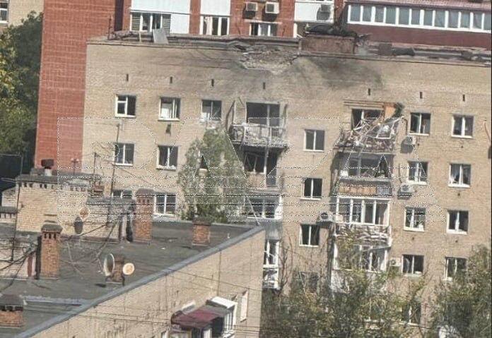   Последствия атаки. Фото: Baza